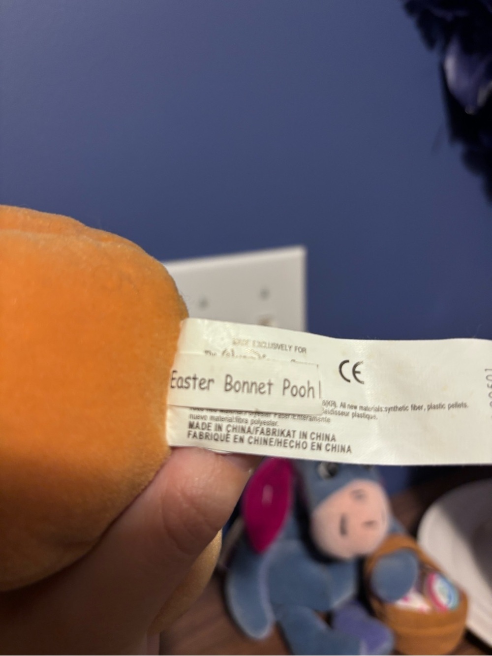Easter Bonnet Winnie the Pooh and Eeyore Disney Store - Picture 6 of 13